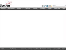 Tablet Screenshot of libelium.com